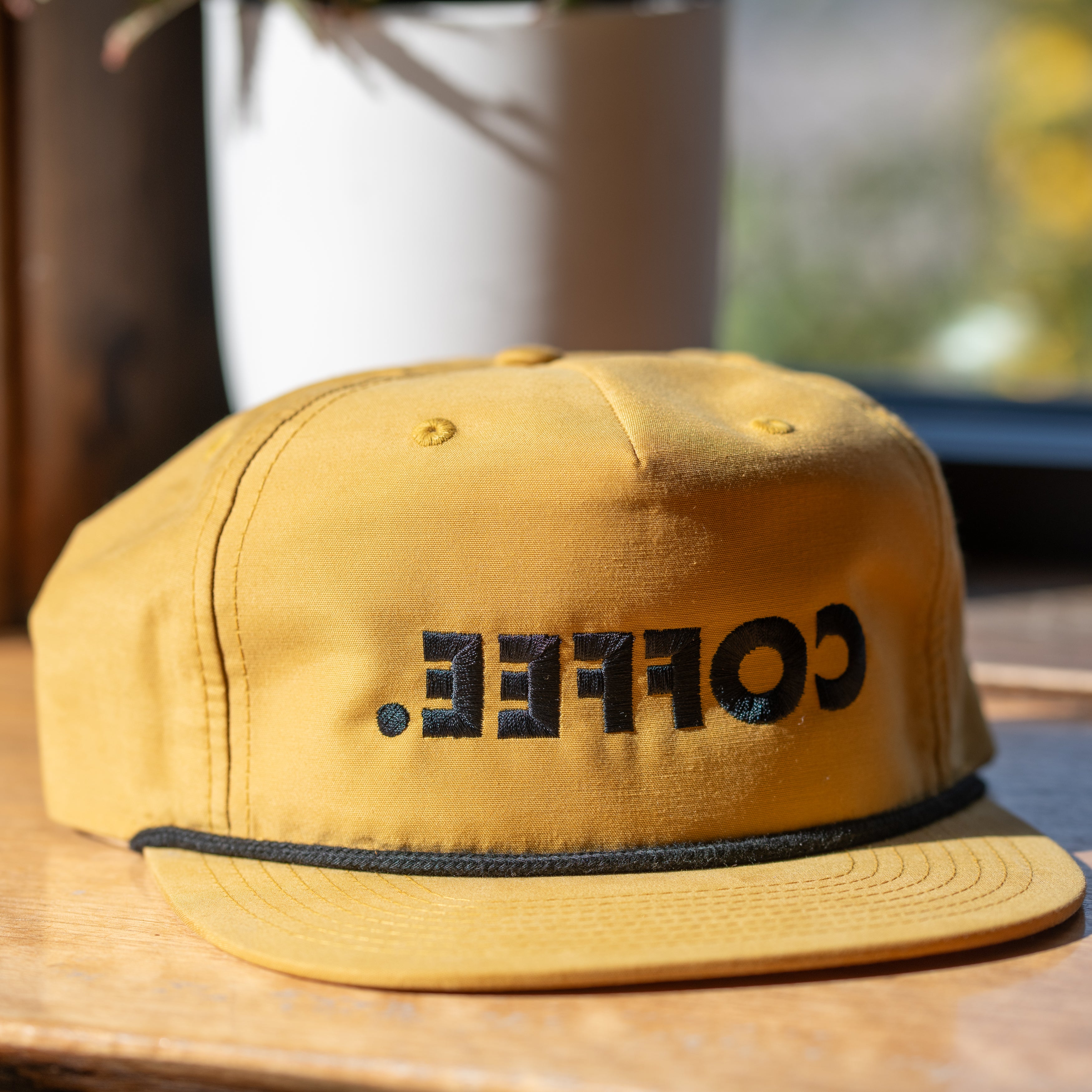 Backwards Coffee Hat