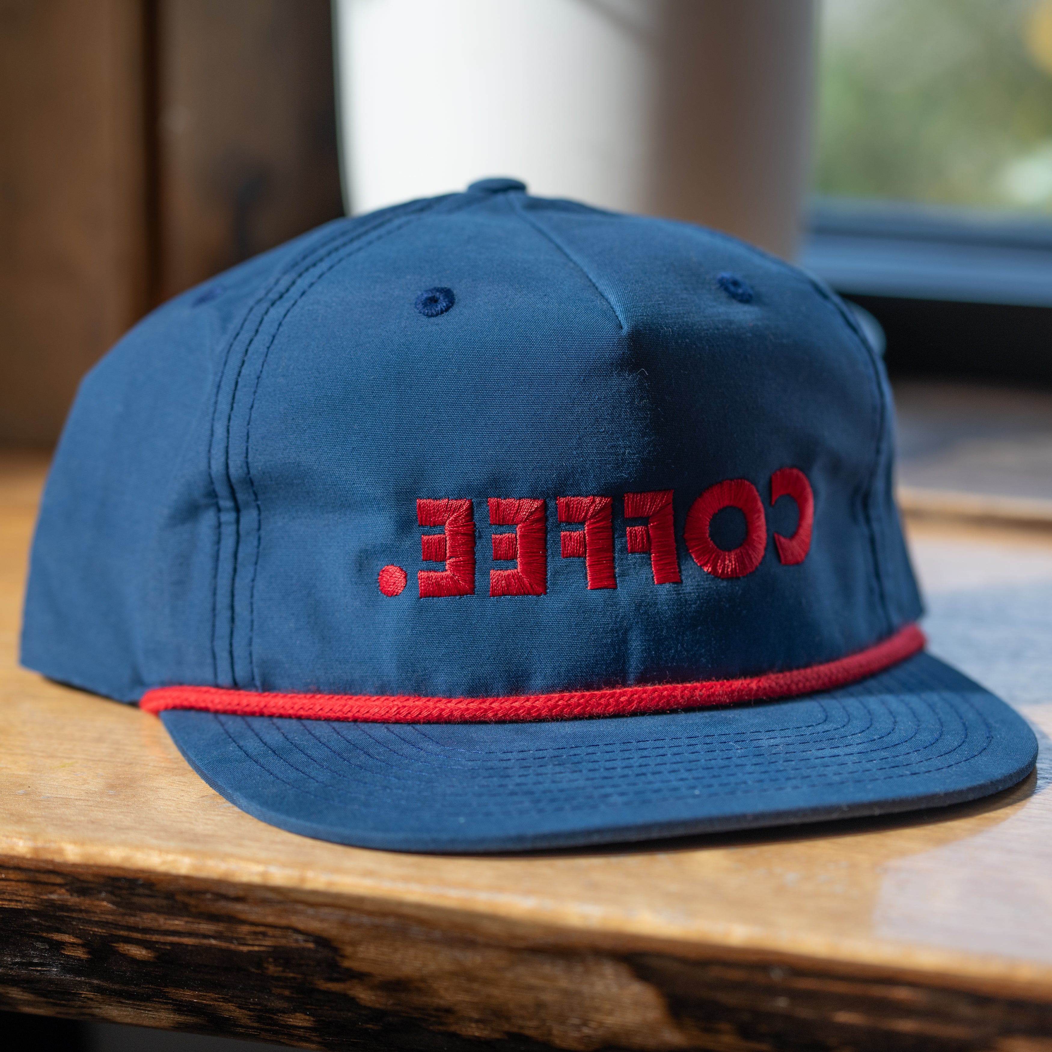 Backwards Coffee Hat