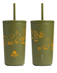 Cold Cup Tumblers with Straw