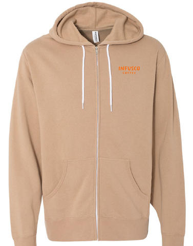 Beach Zip Lightweight Hoodie