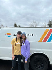 Coffee Sweatshirt - Purple